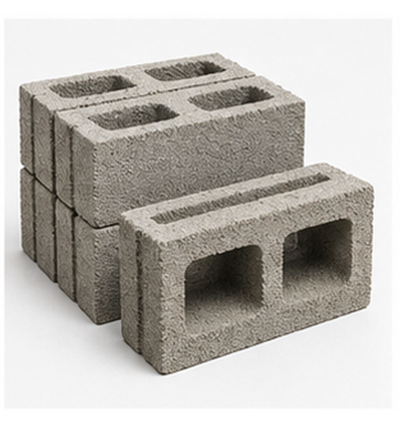 6 Inch Hollow Concrete Block