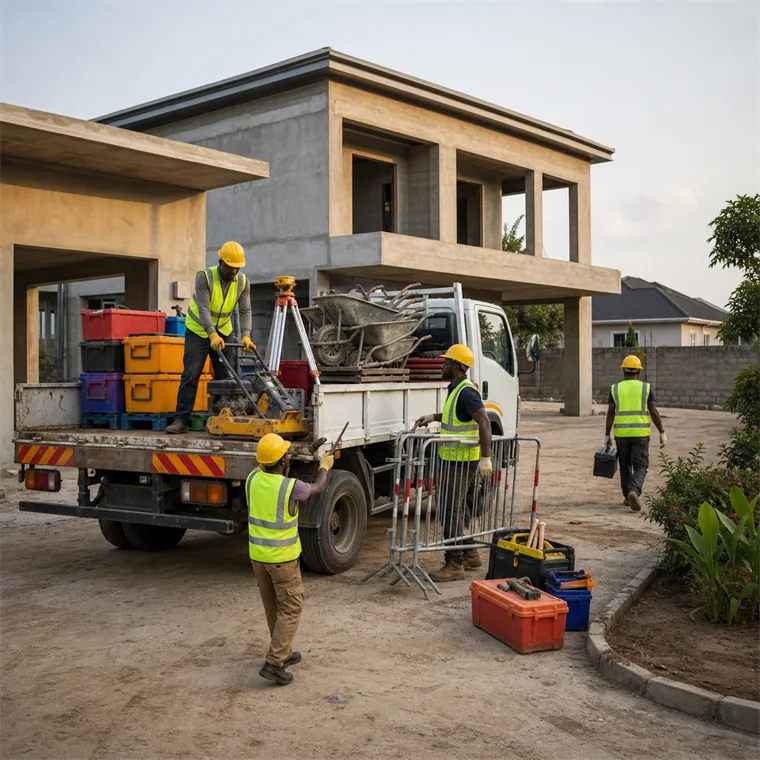 Demobilise Construction Crew and Equipment