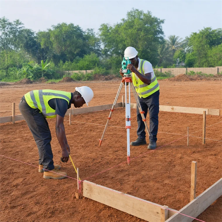 Set Out Building Footprint