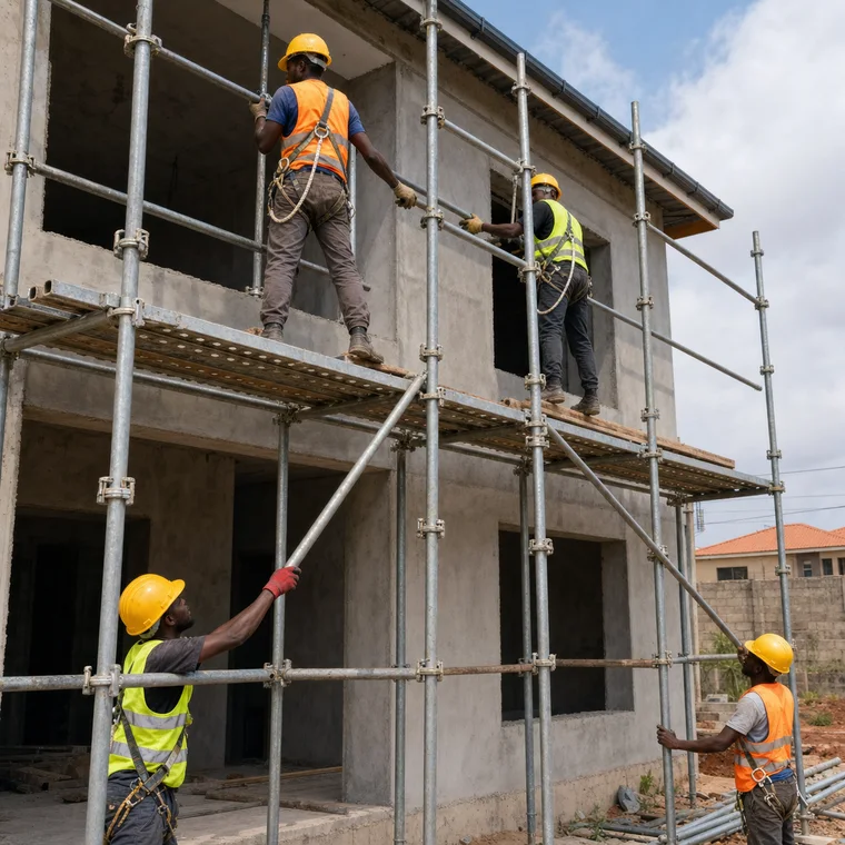 Erect and Dismantle External Scaffolding