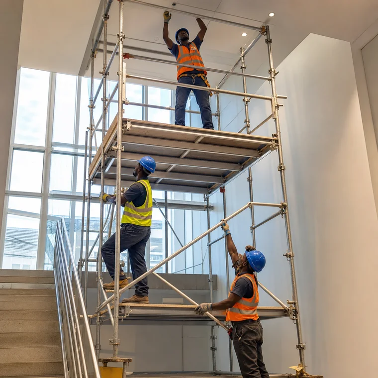 Erect and Dismantle Internal Scaffolding