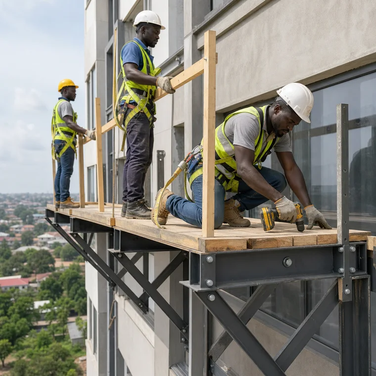 Install Elevated Working Platforms