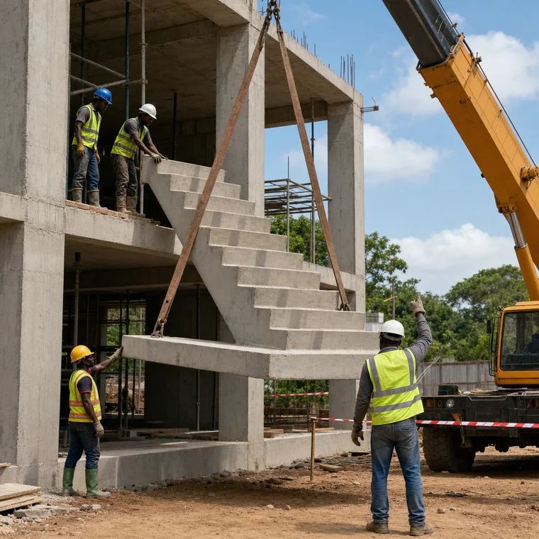 Install Precast Concrete Components