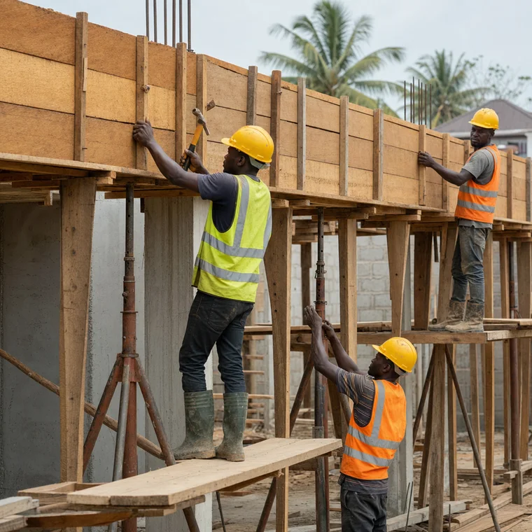 Install and Strike Beam Formwork