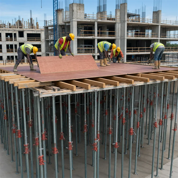 Install, Prop and Strike Suspended Slab Formwork