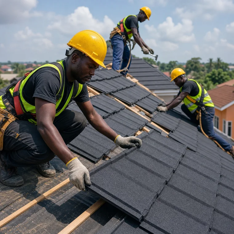 Install Stone-Coated Metal Roof Tiles