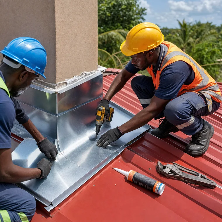 Install Roof Flashings