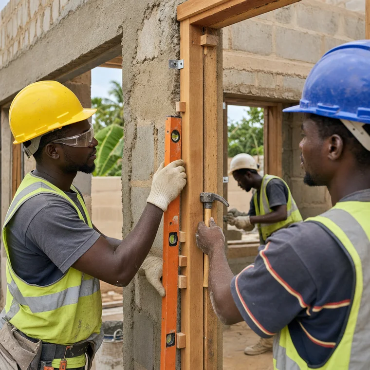 Install Timber Door Frames