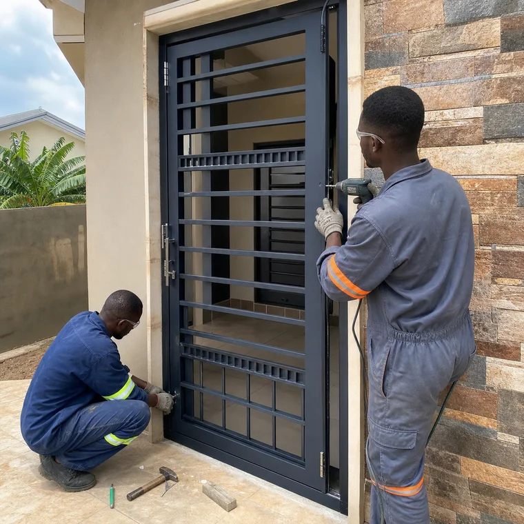 Install Steel Security Doors