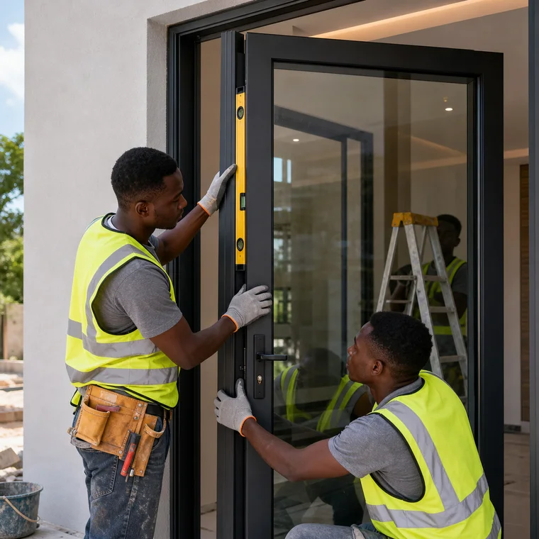 Install Aluminium Doors
