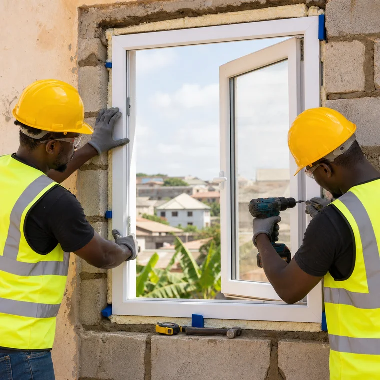 Install uPVC Windows