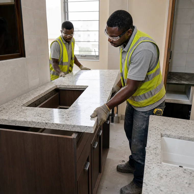 Install Kitchen and Vanity Countertops