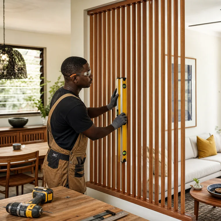Install Decorative Timber Screens