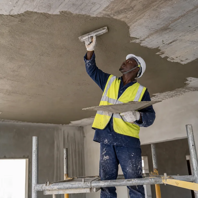 Apply Plaster to Concrete Ceilings