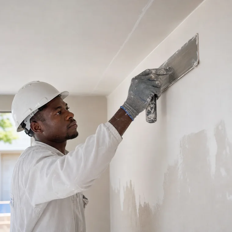 Apply Skim Coat to Walls and Ceilings