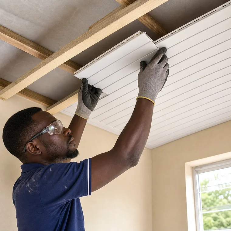 Install PVC Ceiling