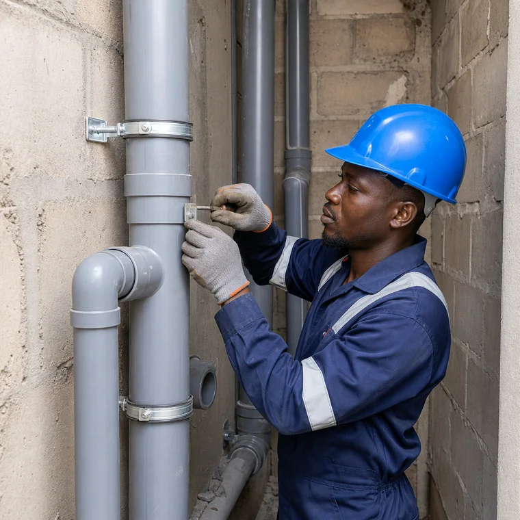 Install Soil and Vent Stacks