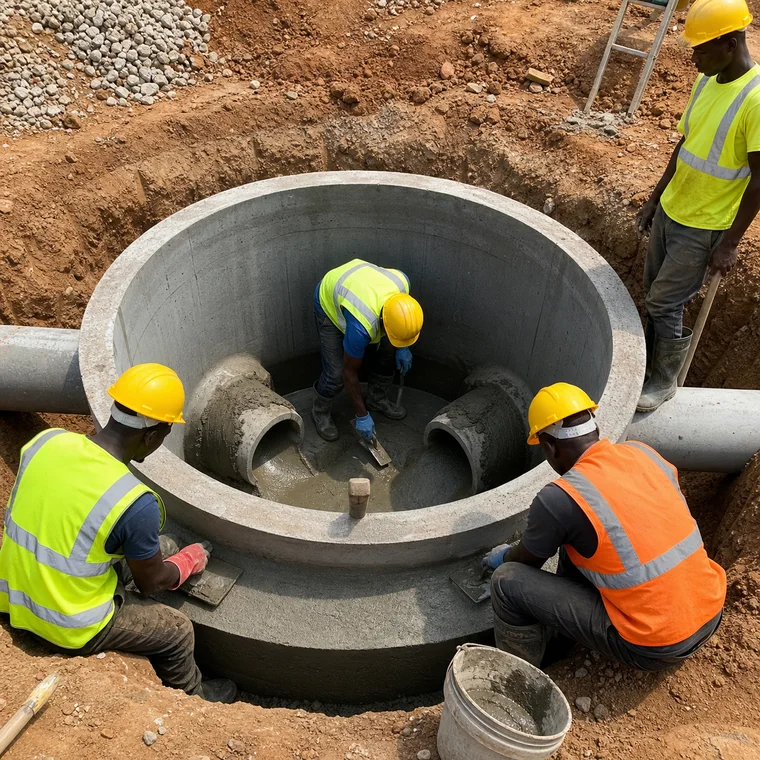 Construct Drainage Manholes