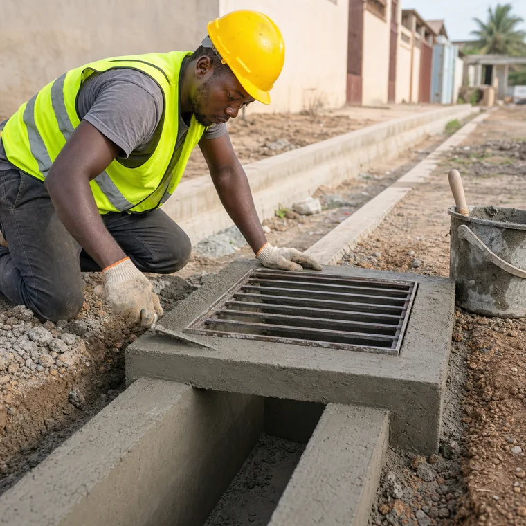 Construct Soakaway Pits