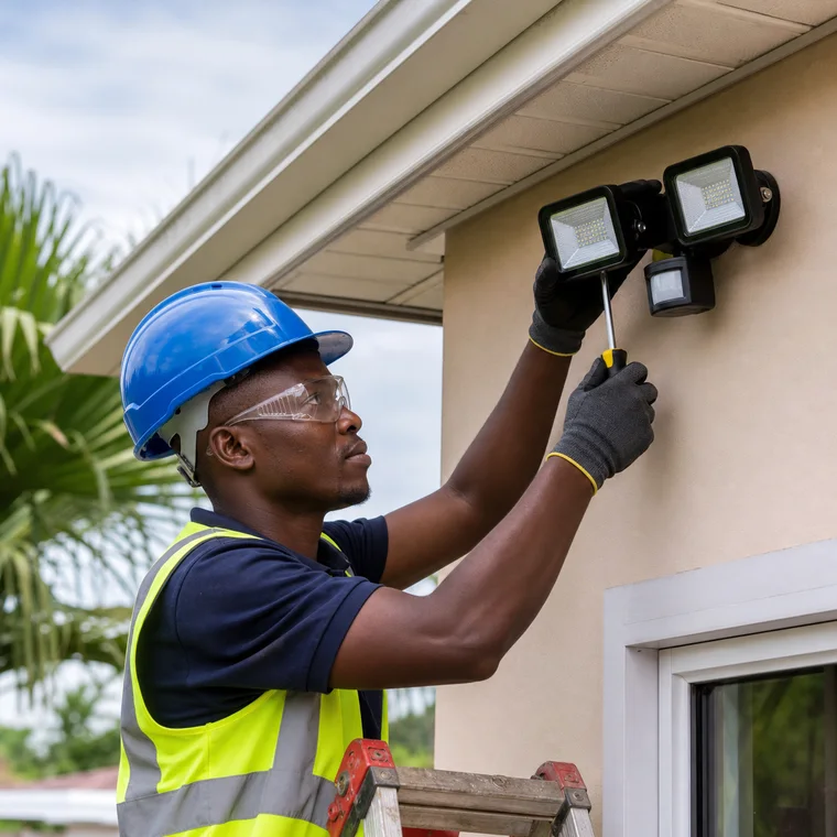 Install Ceiling Light Fixtures