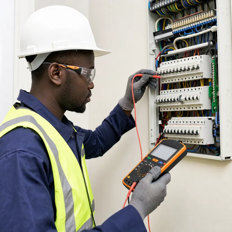 Test and Commission Electrical Installation