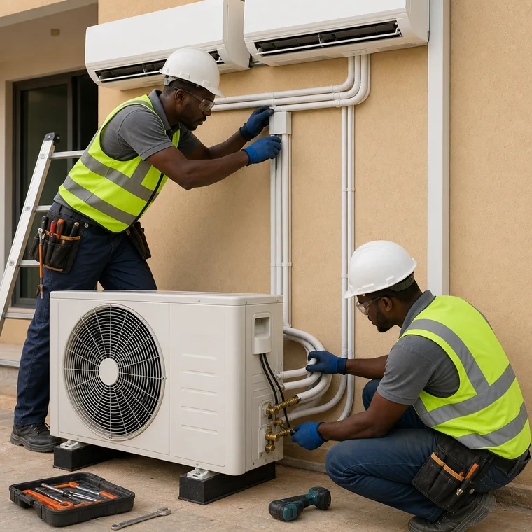 Install Multi-Split Air-Conditioning System