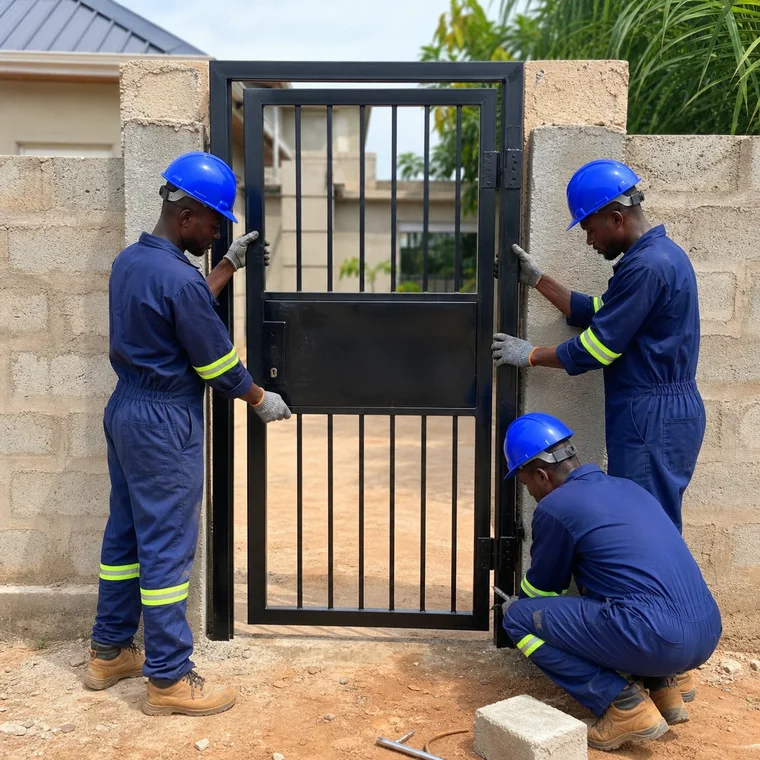 Construct Reinforced Fence Columns