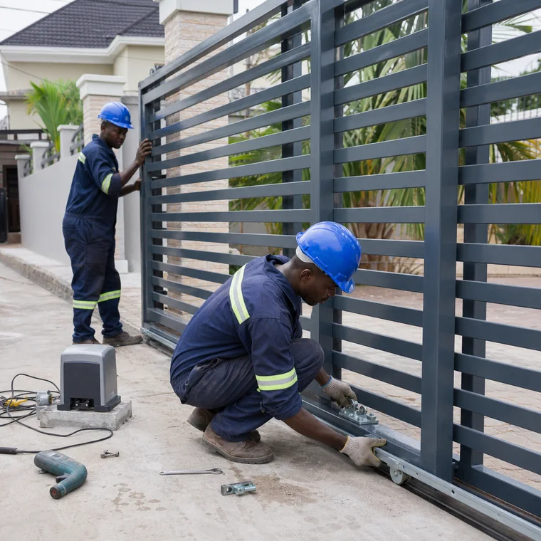 Install Vehicle Entrance Gates