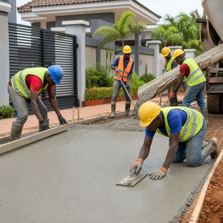 Construct Concrete Driveways