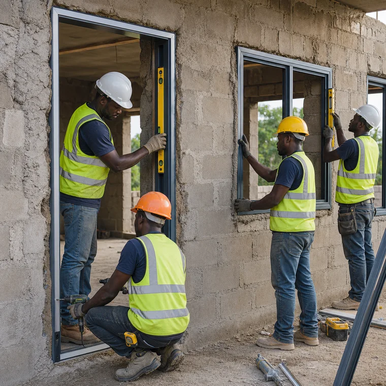 Install Door and Window Frames
