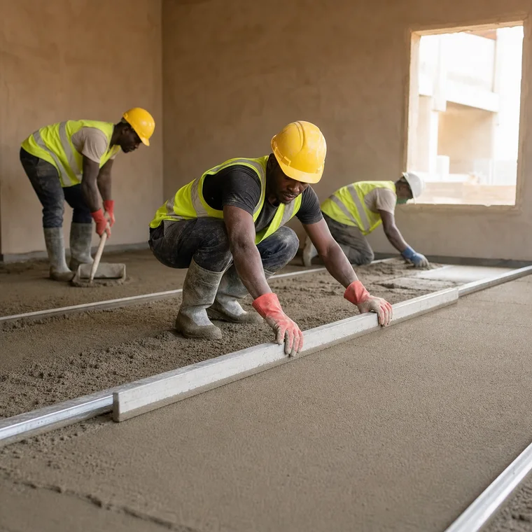 Apply Floor Screed
