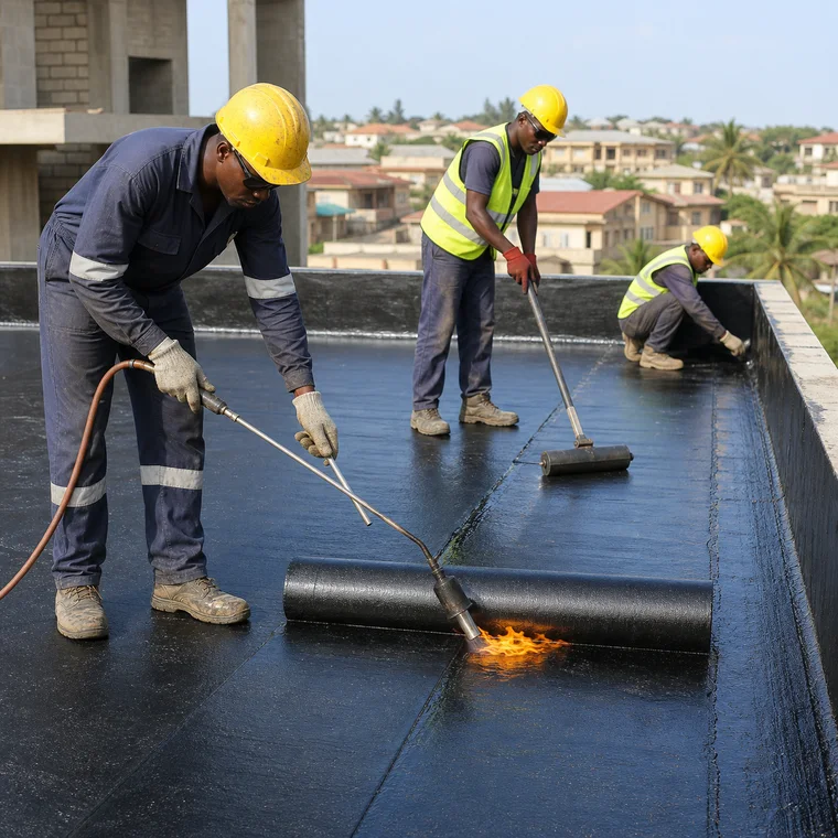 Install Roof Waterproofing